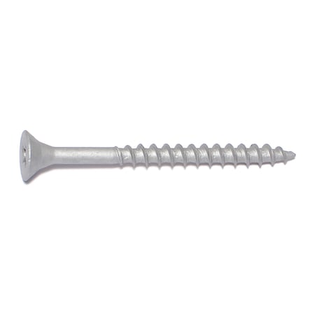 Buildright Deck Screw, #7 x 2 in, Steel, Flat Head, Phillips Drive, 143 PK 09158